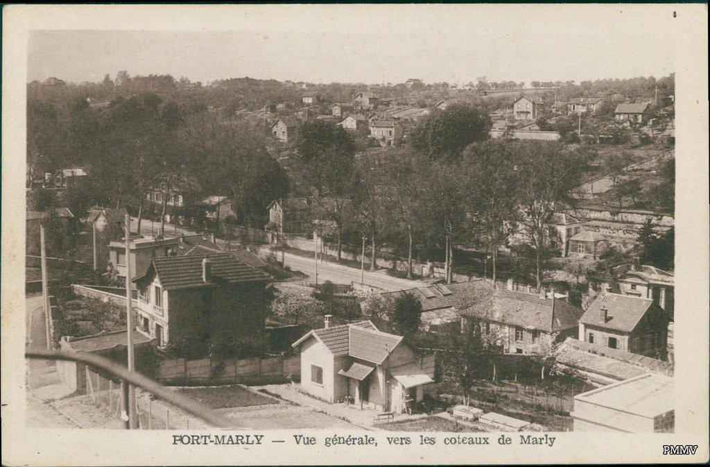 Carte postale sur Le Port-Marly - France