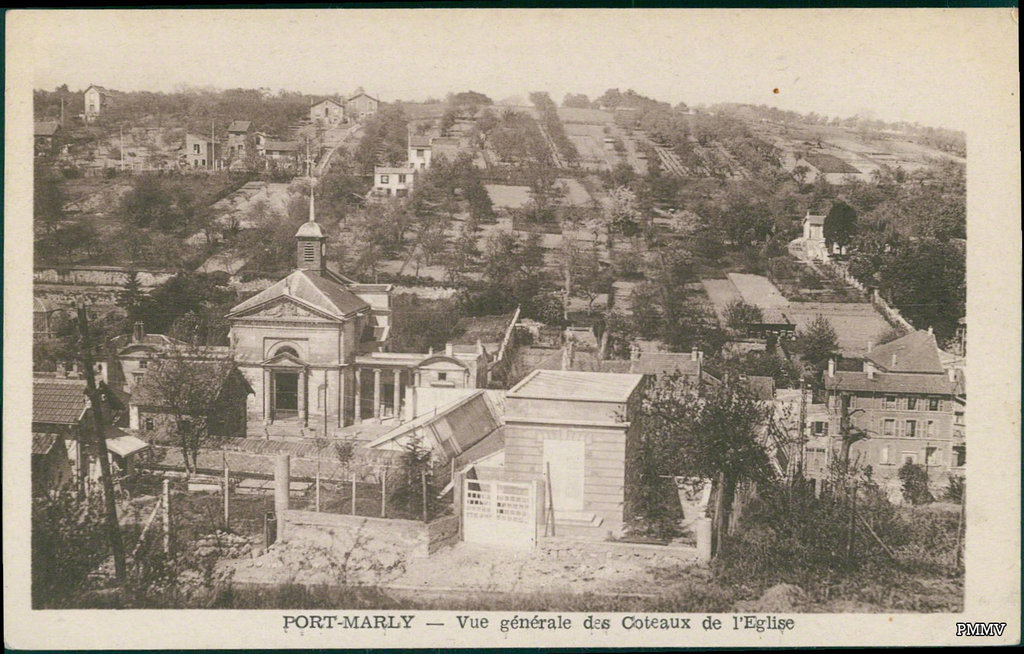 Carte postale sur Le Port-Marly - France